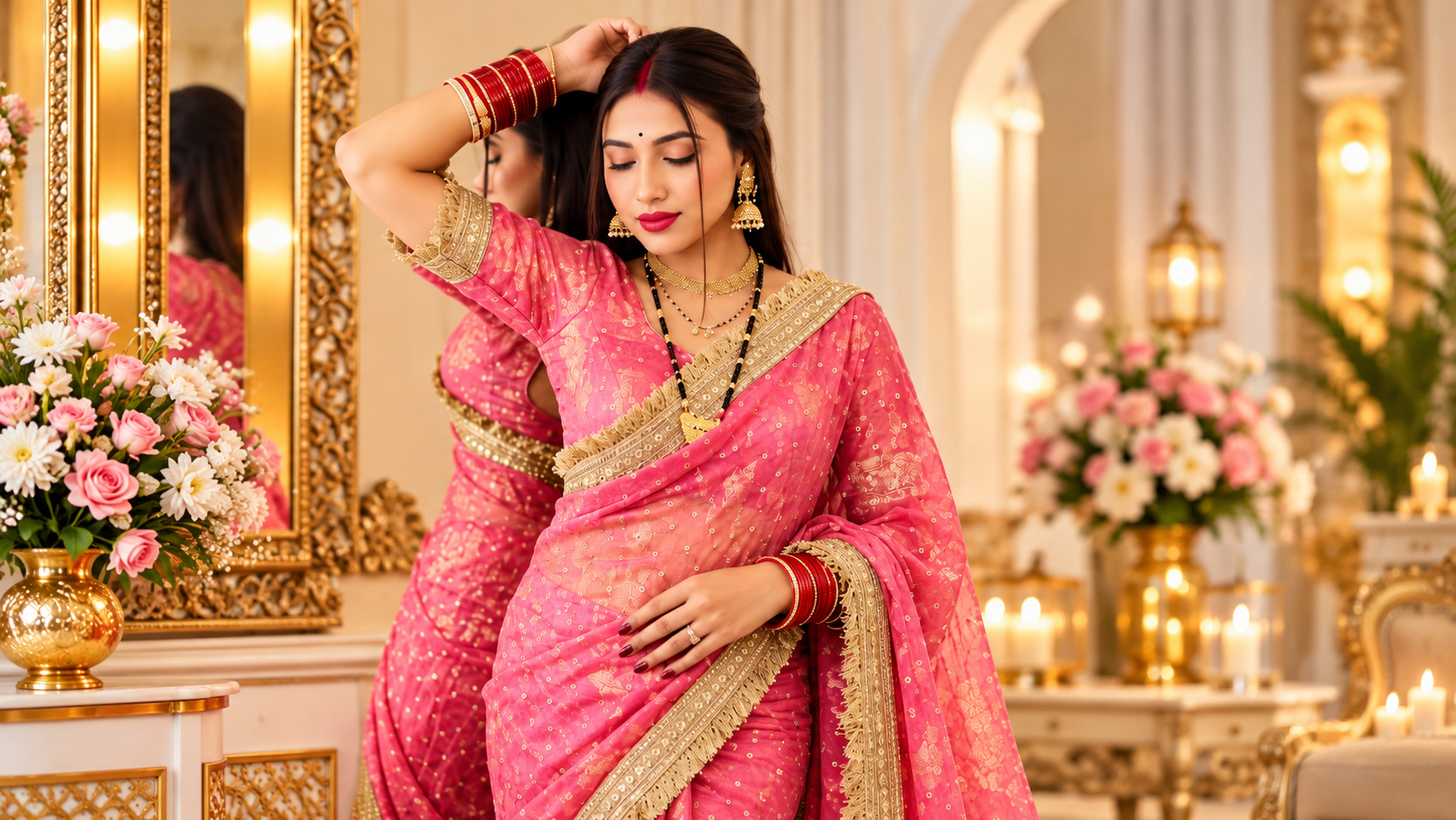 Netmates Purple Moss Silk Saree – Flat 17% OFF